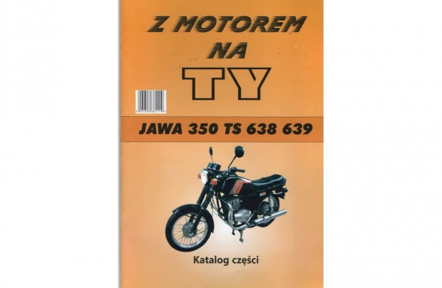 Jawa 350 TS 638 639 alkatrész katalógus ( Lengyel )(27.)