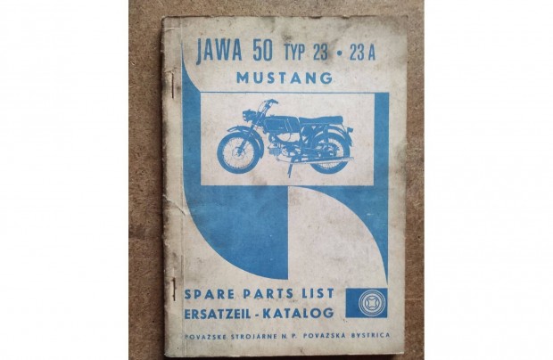 Jawa 50 Tp.23 alkatrszkatalgus