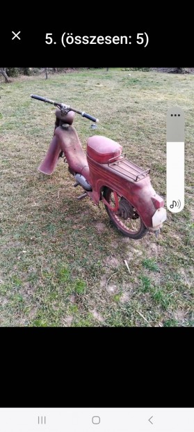 Jawa 555 veterán retró