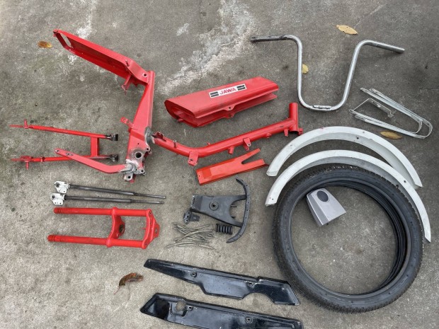 Jawa Babetta 207 1982 projekt