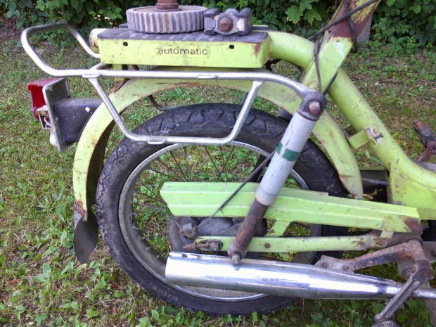 Jawa Babetta 210-esről :5609 km-t használt kipufogórendszer