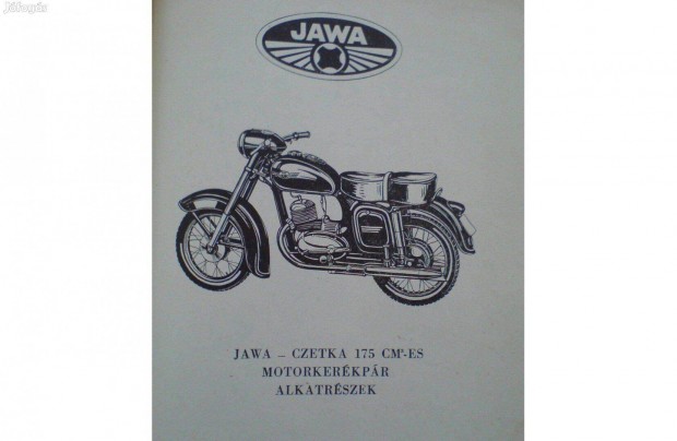 Jawa Cetka 175 s motorkerkpr alkatrsz katalgus