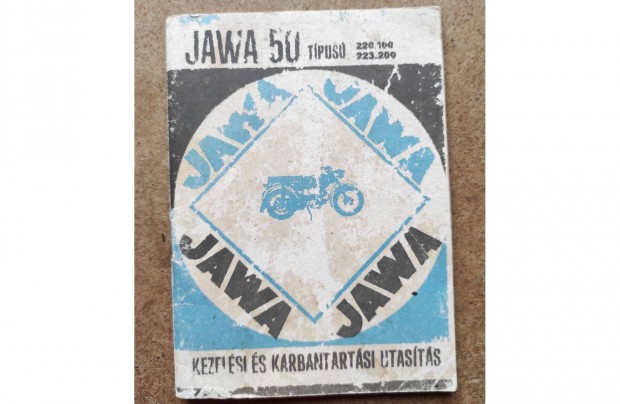 Jawa Mustang 50 kezelsi karbantartsi tmutat