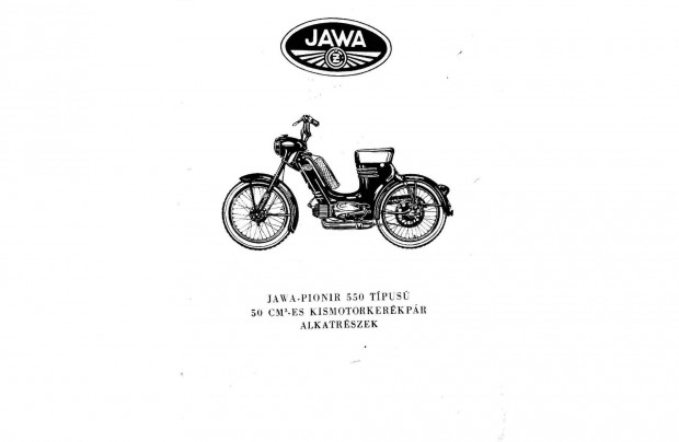 Jawa Pionir 550 alkatrsz katalgus ( Magyar )(10.)