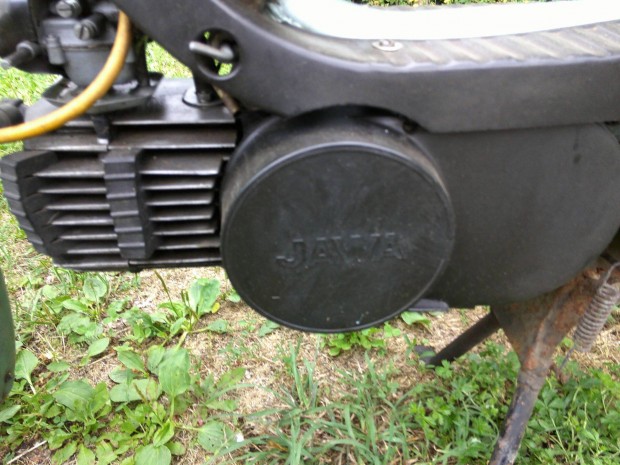 Jawa TLV 210 Babetta kismotorrl :31950 km-t hasz. zemkpes motorblok