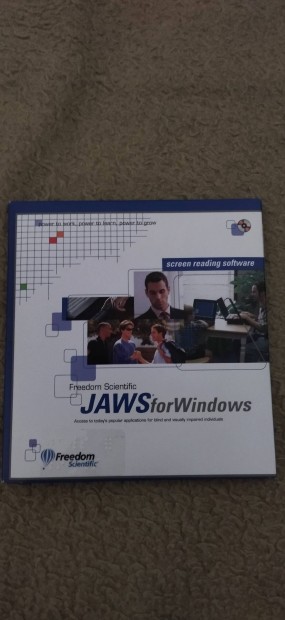 Jaws for Windows kpernyolvas szoftver ltssrlteknek gyengnltk