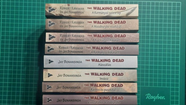 Jay Bonansinga - Walking dead lhalottak knyvek, teljes sorozat