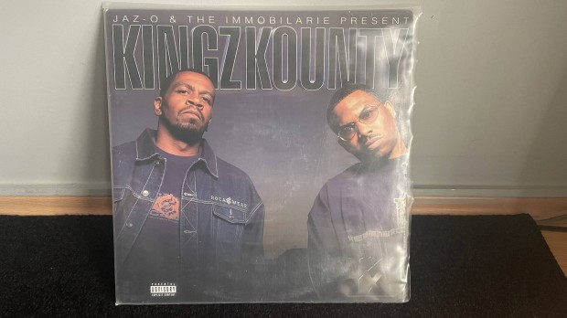 Jaz-O & The Immobilarie Kingz Kounty Vinyl LP Bakelitlemez 