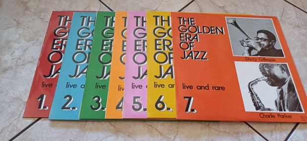 Jazz 7db teljes sorozat bakelit hanglemez