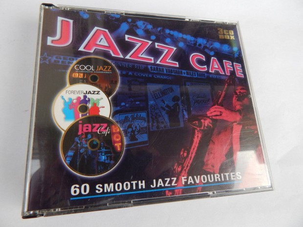 Jazz CAFE 3CD-s Boxset Msoros CD 60 Smooth Jazz Favourites 2000
