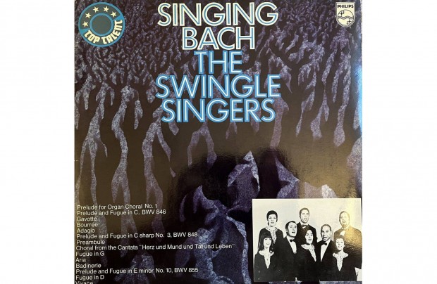 Jazz - Swingle Singers: Singing Bach LP