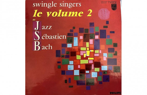 Jazz - Swingle Singers: le volume 2 de Jazz Sbastien Bach LP