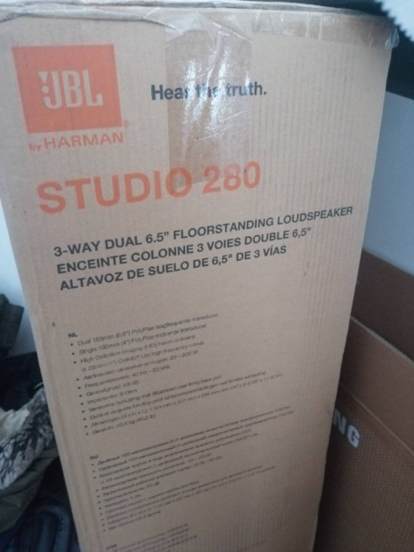 Jblstudi280 hangfal prban (Eredeti j) Dobozos.