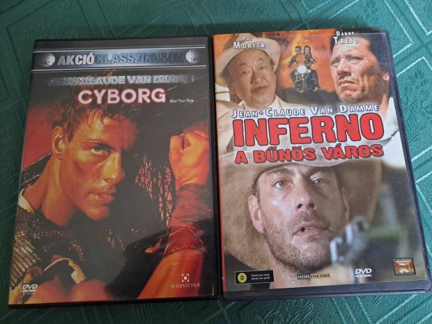 Jean-Claude Van Damme DVD-k: Cyborg s Inferno