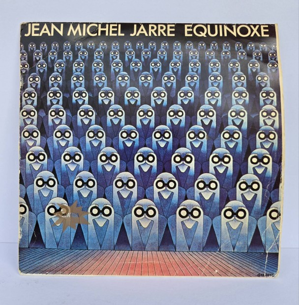 Jean-Michael Jarre Equinoxe LP, bakelit, vinyl lemez