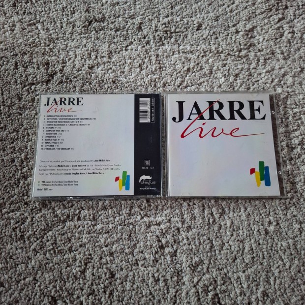 Jean-Michel Jarre - Jarre Live Cd