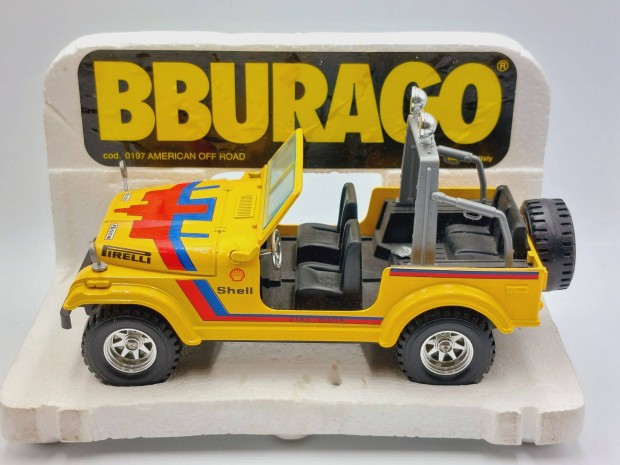 Jeep American Offroad Bburago dobozos 1:24 1/24 modellaut