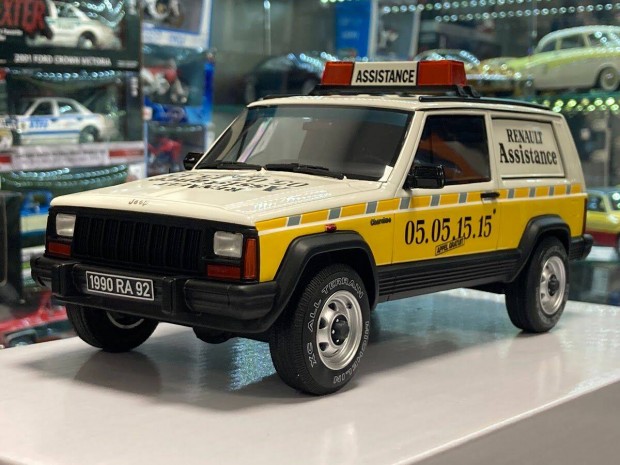 Jeep Cherokee 1989 Renault Assistance 1:18 1/18 Otto Mobile OT939