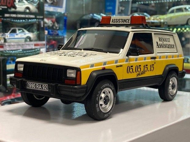 Jeep Cherokee 1989 Renault Assistance 1:18 Otto Mobile OT939