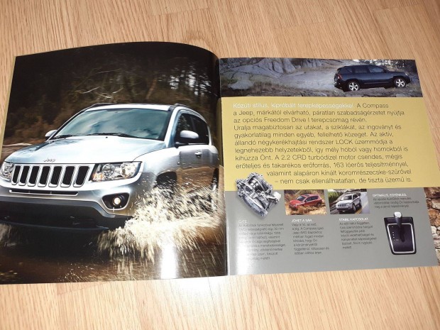 Jeep Compass prospektus - 2011, magyar nyelv