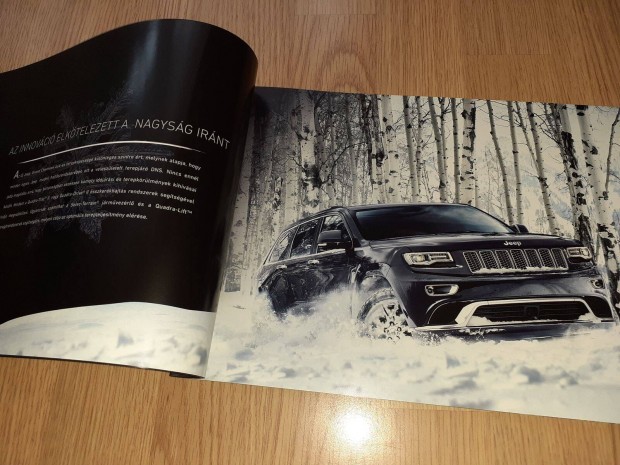 Jeep Grand Cherokee prospektus - 2014, magyar nyelv