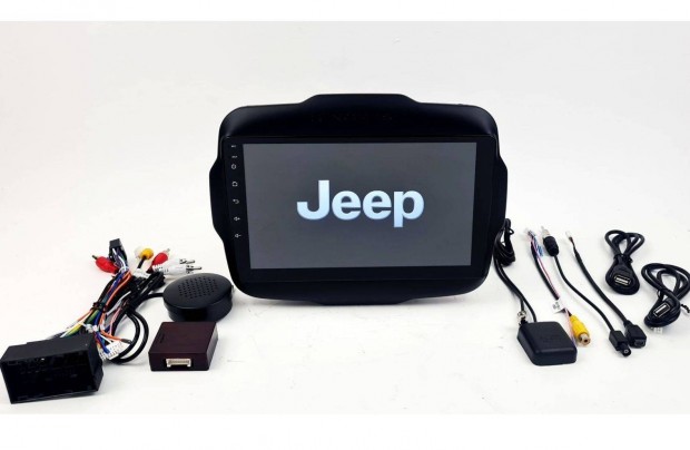Jeep Renegade Android autrdi fejegysg gyri helyre 1-4GB Carplay