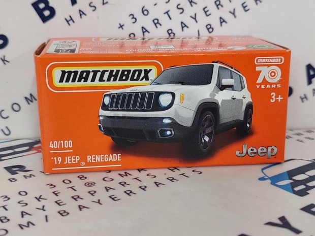 Jeep Renegade (2019) - 40/100 -  Matchbox - 1:64