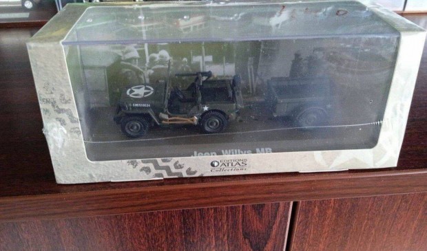 Jeep Willys MB "Atlas" kisauto modell 1/43 Elad