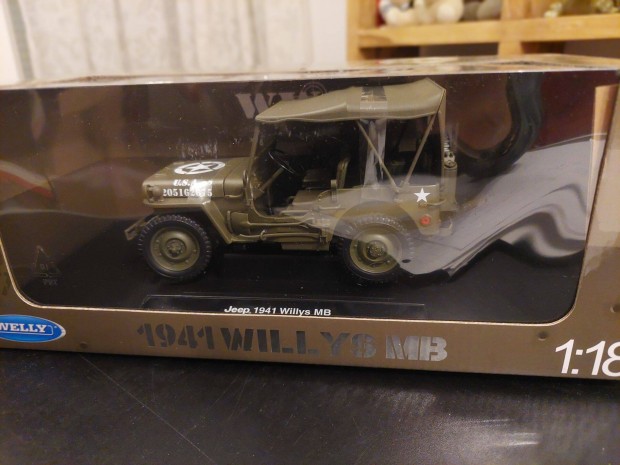 Jeep Willys Mb 1941 Welly 1:18