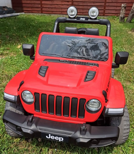 Jeep Wrangler elektromos kisautó 4x4