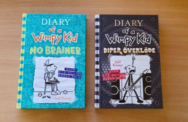 Jeff Kinney: Diary of a Wimpy Kid angol nyelv knyvek