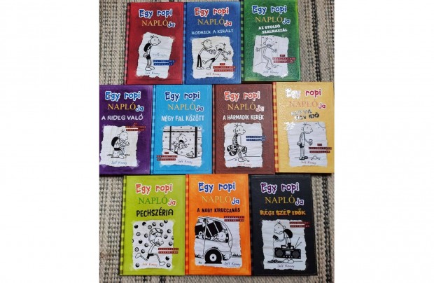 Jeff Kinney: Egy Ropi naplja knyvek