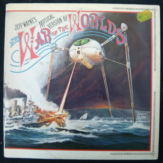 Jeff Wayne's: War of worlds (holland nyoms rockopera, 2 LP)