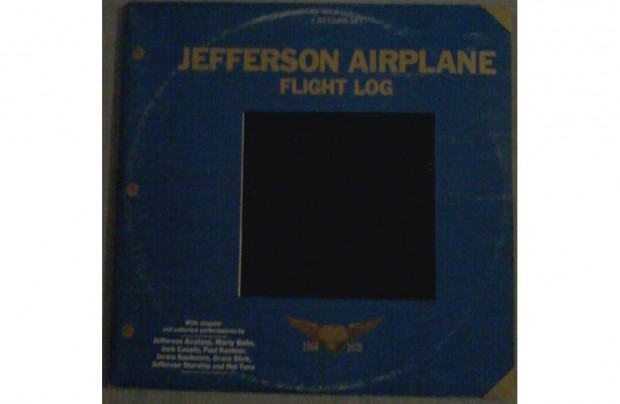 Jefferson Airplane:Flight Log. Dupla LP elad.(nem postzom)