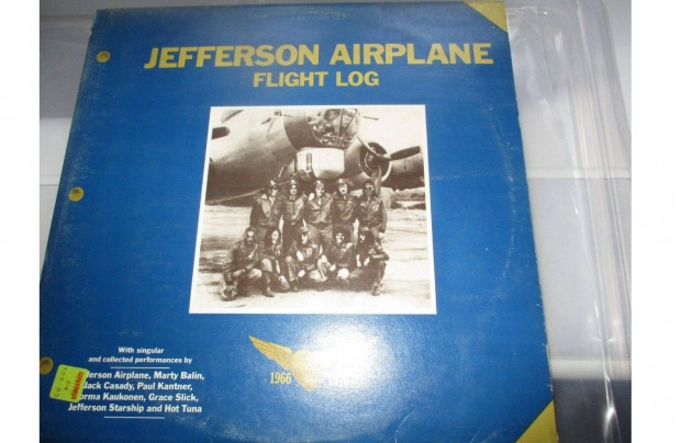 Jefferson Airplane - Flight Log bakelit hanglemez elad