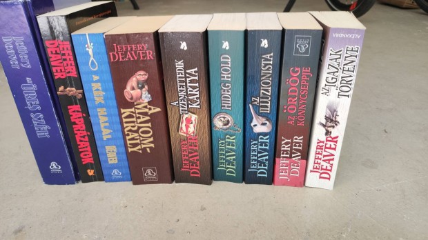 Jeffery Deaver könyvek