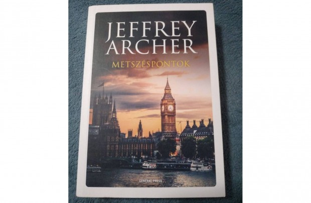 Jeffrey Archer: Metszspontok knyv elad!