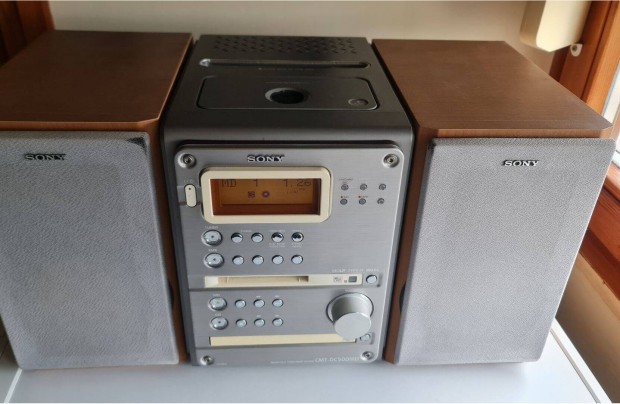 Jegelve! - Sony Hcd-J300 Minidisc-es mini-hifi MD, Mini Disc