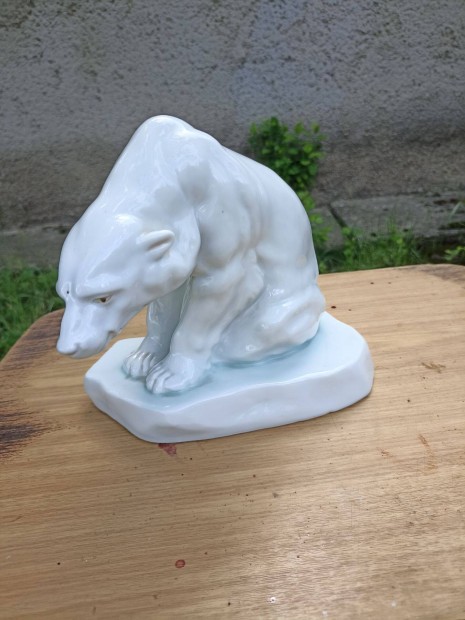 Jegesmedve herendi porcelán,újszerű