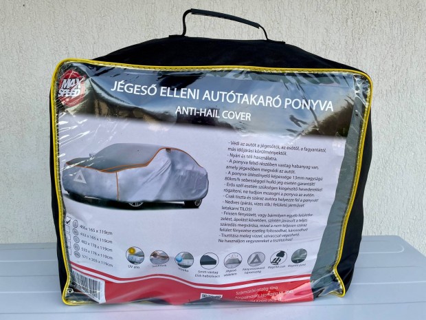 Jégeső elleni autótakaró ponyva