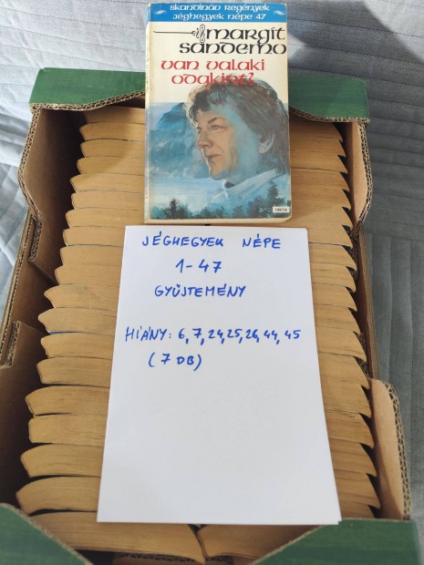 Jéghegyek népe könyvsorozat
