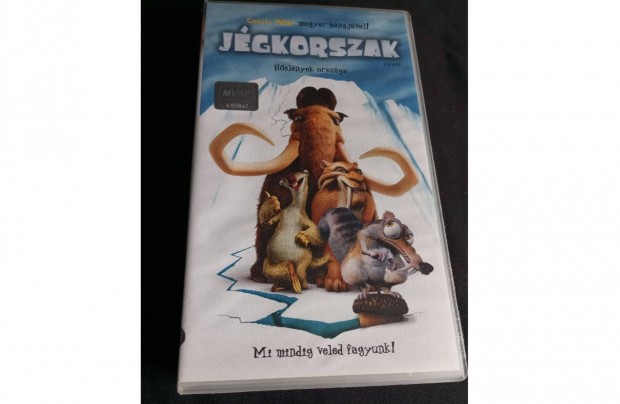 Jégkorszak hőslények országa vhs videó kazetta Geszti Péter magyar han