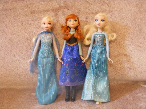 Jgvarzs baba csomag 4, Frozen Anna s Elza barbie baba