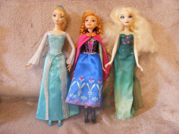 Jgvarzs baba csomag 6, Frozen Anna s Elza barbie baba