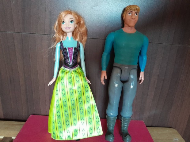 Jgvarzs barbie babk Anna baba s Kristoff baba egytt 