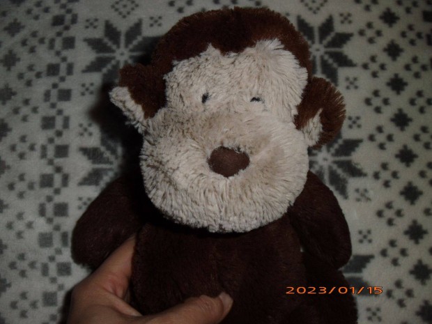 Jellycat Snuffles monkey - majom plss