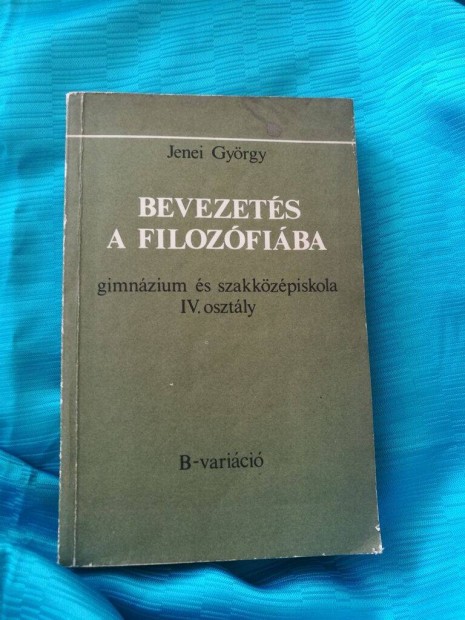 Jenei Gyrgy : Bevezets a filozfiba