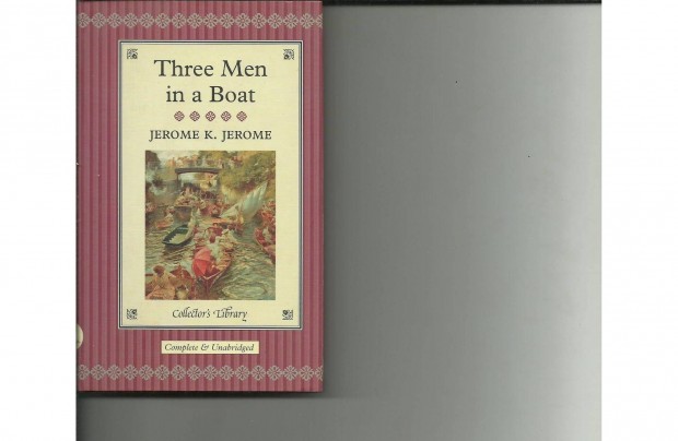 Jerome. K. Jerome: Three Men in the Boat cm knyv elad