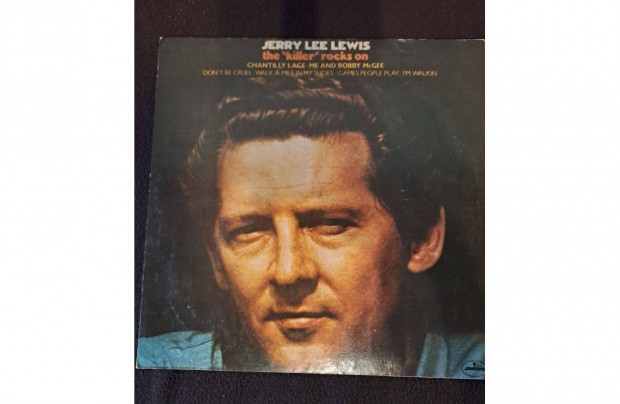 Jerry Lee Lewis - The "Killer" Rocks On LP