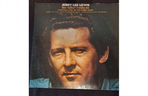 Jerry Lee Lewis - The "Killer" Rocks On LP